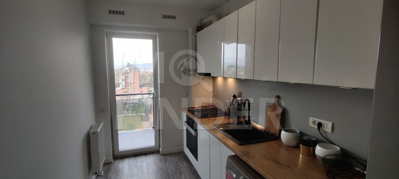 Apartament cu 2 camere, mobilat, balcon, parcare + boxa | Grand Park - Poză 11