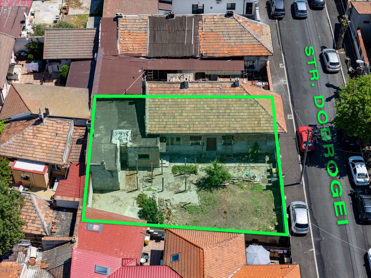 Teren 339 mp, orientare Sud | Deschidere 17,69 m | Str Dobrogei nr. 42 - Poză 4
