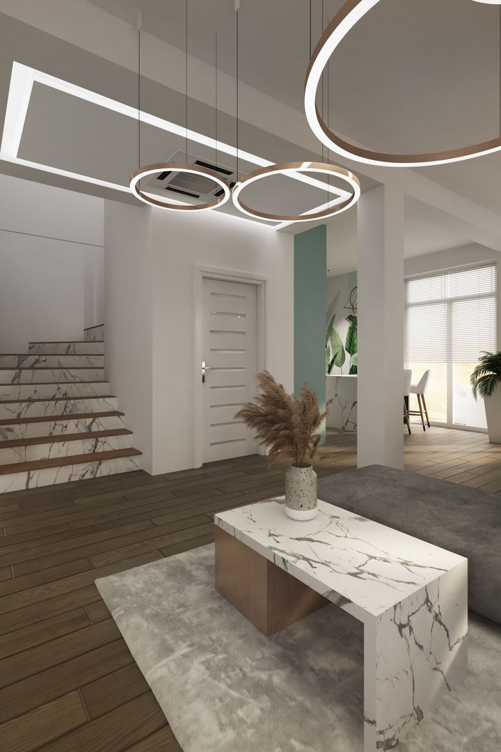 Casa cu HVAC&Pompa de caldura|Ventiloconvectoare |Panouri fotovoltaice - Poză 12