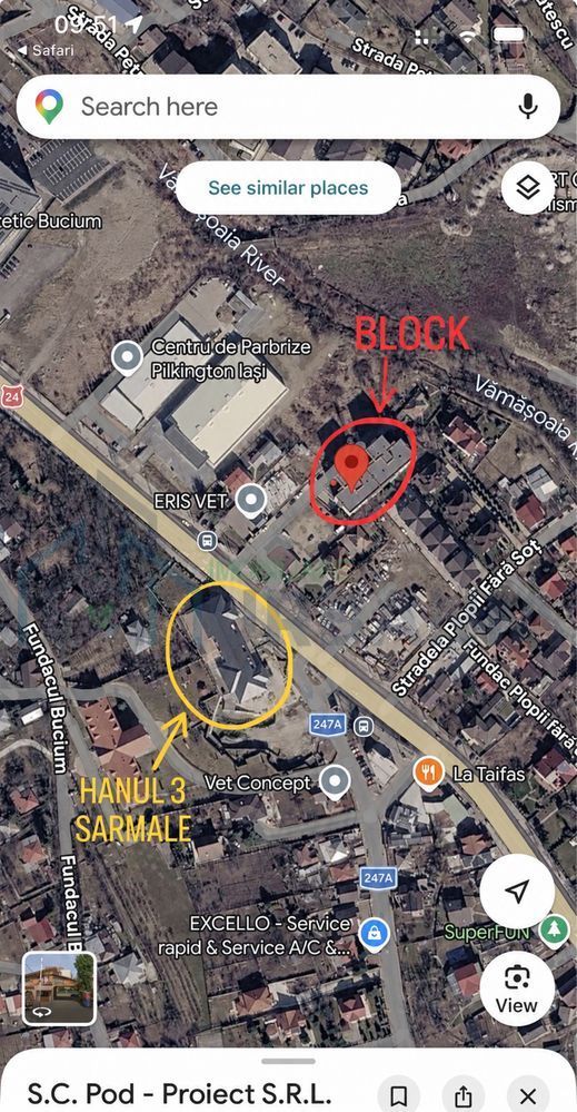 Apartament 2 camere decomandat, mobilat, zona Bucium - vizavi de Hanul 3 Sarmale, 68 mp - Poză 2
