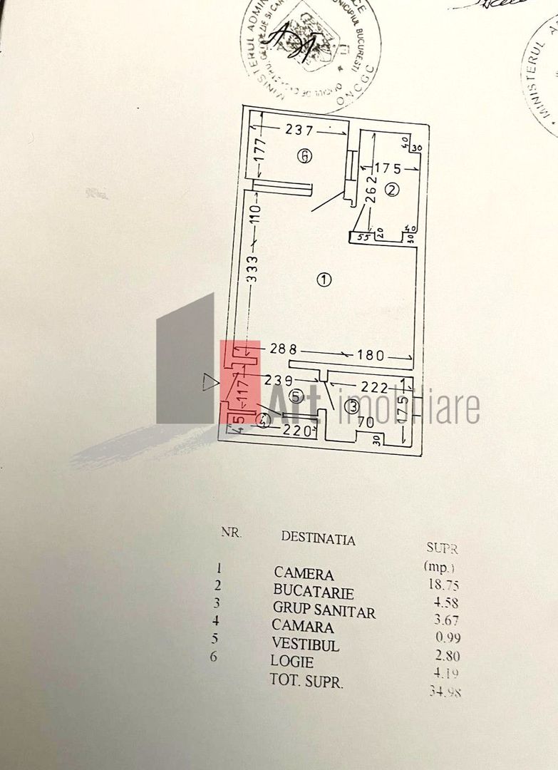 Garsonieră 35 mp mobilată și utilată la 3 minute de metrou Titan - Poză 7