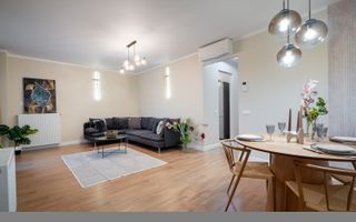 COMISION 0%-Apt 3 camere 75mp superb complet mobilat/utilat vedere lac ParcVerdi - Poză 9