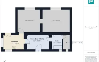 Casă cu 3 camere și teren de 800 mp în Lokoshaza - Poză 11