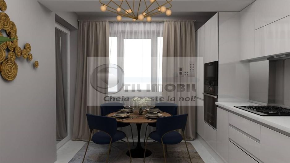 BLOC NOU! COMISION 0%- COMPLEX REZIDENTIAL IN DACIA- Apartament cu 3 camera 82mp - Poză 3