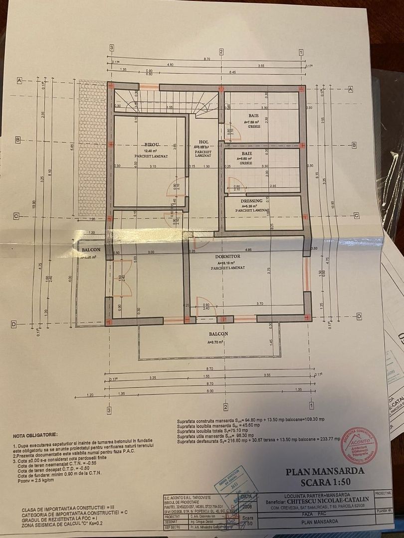 Casă 6 camere cu teren 467 mp – Samurcași (lângă Buftea, viitor nod A0) - Poză 46