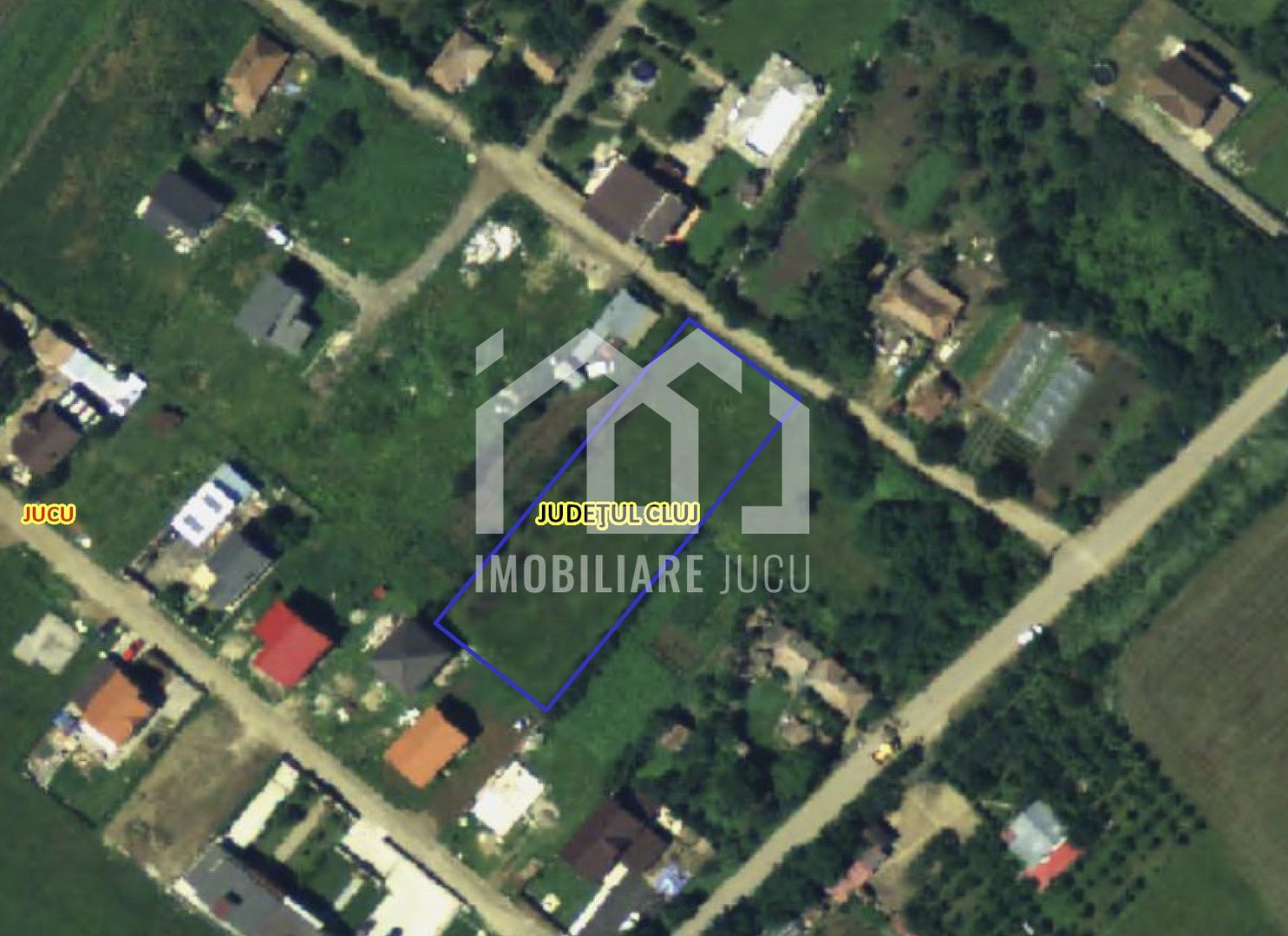 Teren intravilan, 1763 mp, front 24, Jucu de Sus, casa/duplex/cuplate - Poză 1