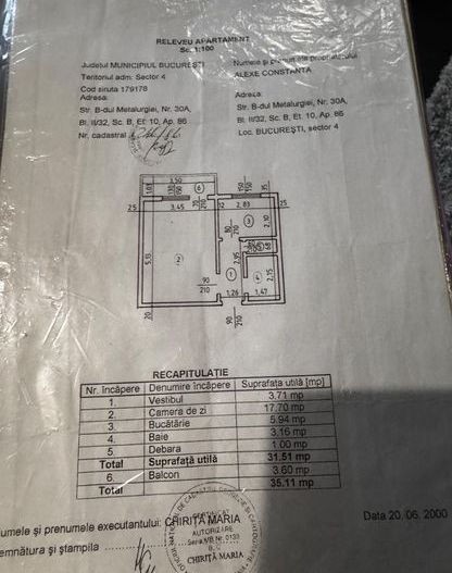 Garsoniera la vanzare - Alexandru Obregia nr. 30A - Poză 11