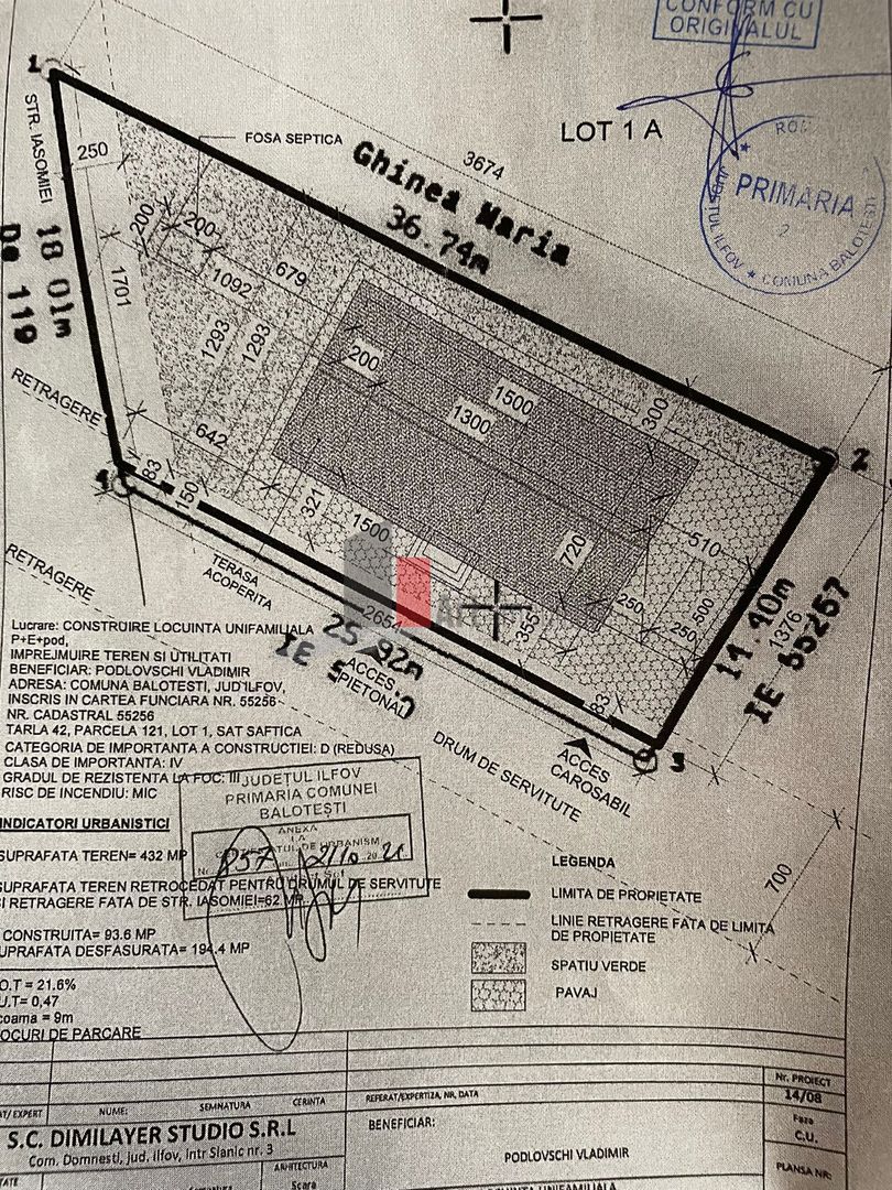 Vila individuala Balotesti-Dumbraveni - Poză 13