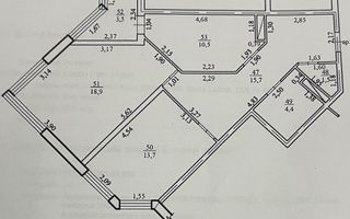 Vânzare, apartament, 3 camere , strada Ginta Latină, Ciocana - Poză 3