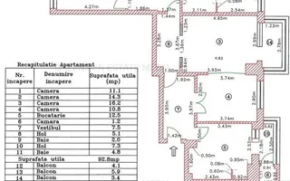 4 camere decomandat, posibilitate montare centrala, Pantelimon Delfinului - Poză 31