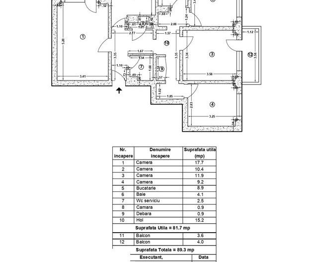 Apartament 4 camere, Bld. Tineretului. Parc. Palatul Copiilor. - Poză 3