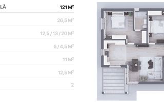 Casă de închiriat în comunitatea rezidențială "MyCorbeanca", Corbeanca - Poză 5