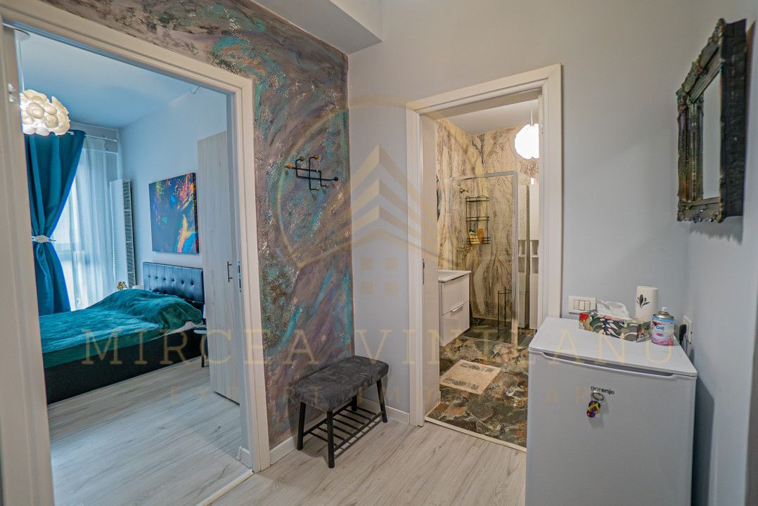 Mamaia Nord - Apartament cu 2 camere la 200 m de mare, mobilat si utilat complet - Poză 15