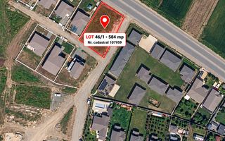 Teren intravilan 584 mp | Siminoc | Zona rezidentiala - Poză 1