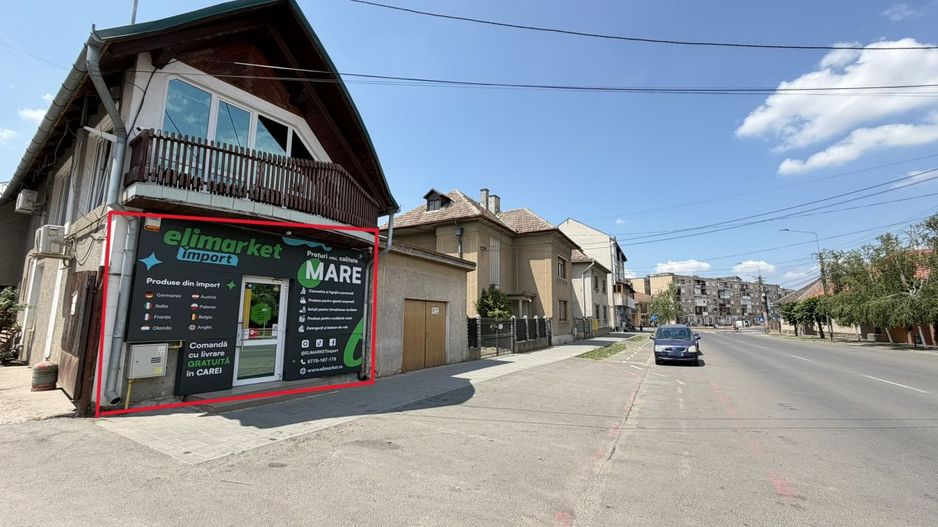 Inchiriere Spațiu Comercial 55 mp - Str. C.A.Române, Zona Ludy – Carei - Poză 1