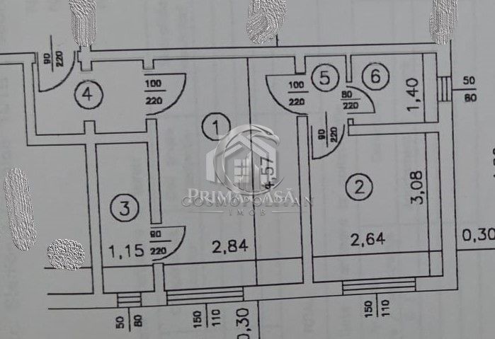Apartament cu 2 camere zona Crang / Stadion ~ etaj 1din4 ~ confort 2 ~ - Poză 2
