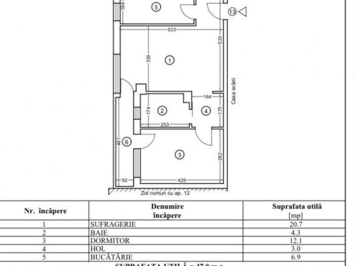 Tomis Plus - Apartament cu 2 camere confort 1, etaj 2. - Poză 25