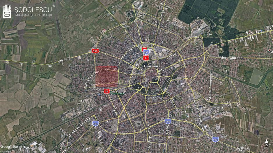 Teren generos  zona Mehala - Poză 3