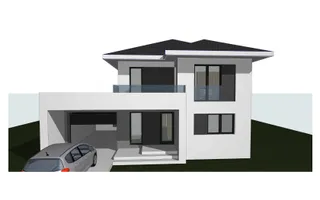 Casa moderna in Selimbar cu garaj- Terasa la parter, 2 balcone la etaj - Poză 11