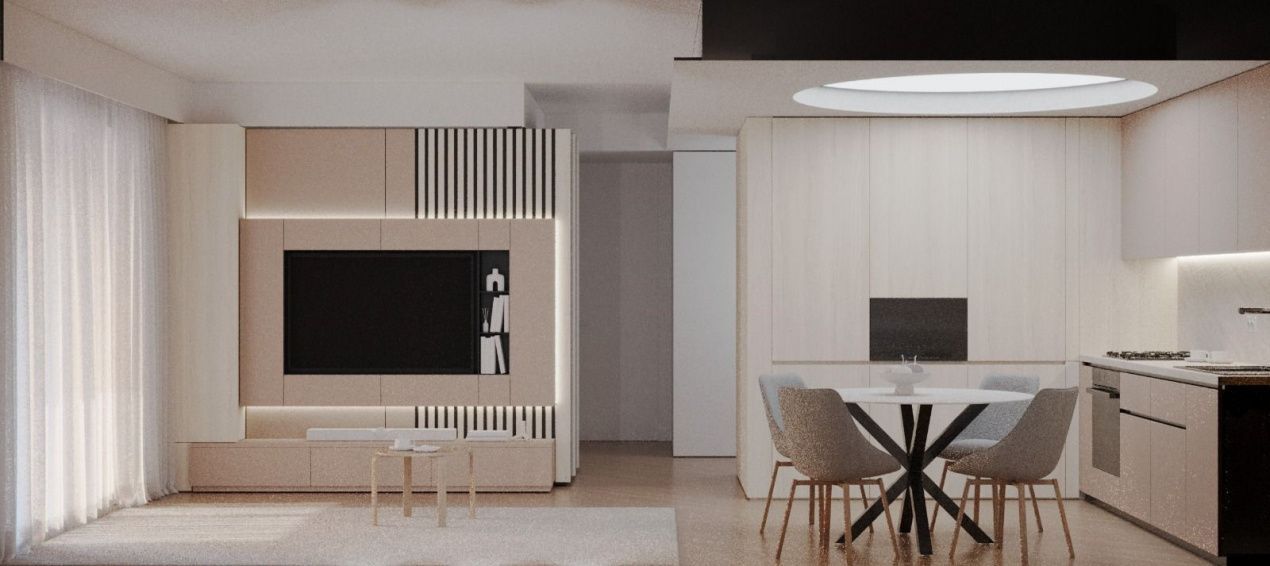 Închiriere | Apartament 3 camere | Mobilat Designer | Parcări incluse - Poză 7