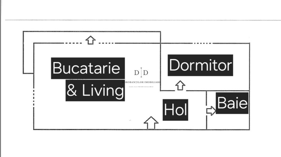 Apartament 2 camere | Zona Premium | Gheorgheni - Septimiu Albini - Schiță 12