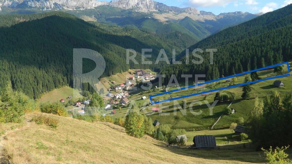Teren de vânzare – 5877 mp în Moieciu de Sus, zonă montană deosebită - Poză 5