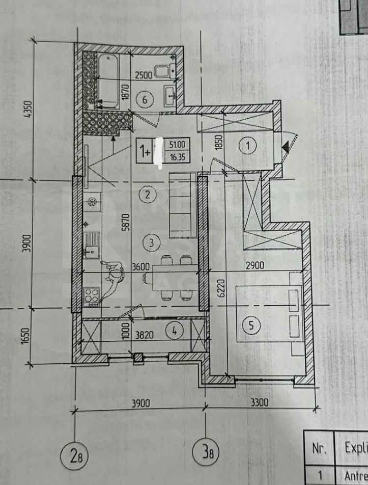 Vânzare, apartament, 2 camere, str. Cetatea Albă, Botanica - Poză 3