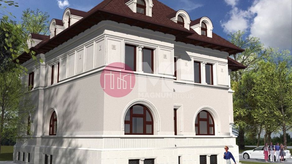 Vila cu arhitectura deosebila de vanzare- Primaverii- televiziune - Poză 3