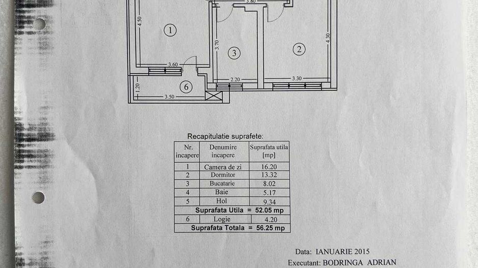 Apartament zona Lujerului, 2 camere, decomandat - Poză 1
