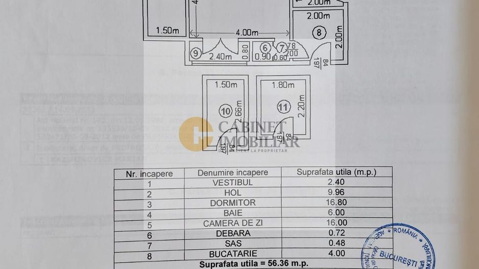 Piața C. A. Rosetti | 2 Camere | 66 mp | Etaj Intermediar - Poză 9