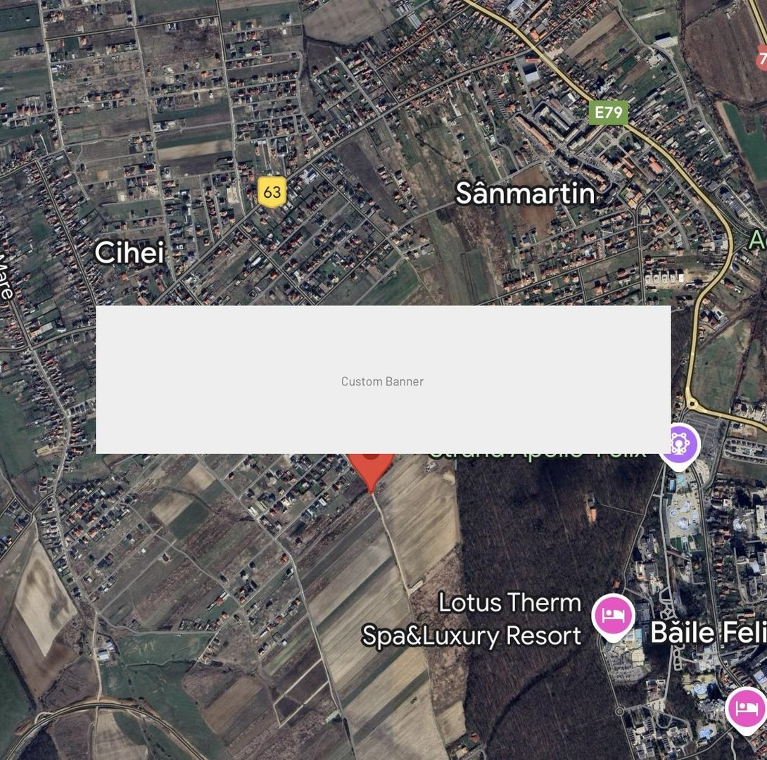 Teren intravilan Sanmartin de colt P+4 - Poză 2