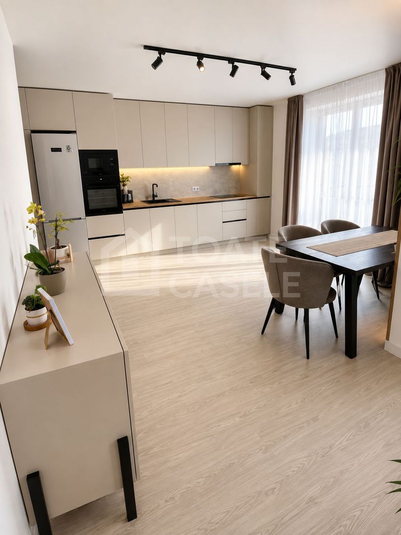 Apartament cu 2 camere, etaj intermediar,  zona Beta Residence- Chinteni - Poză 2