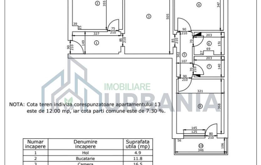 Apartament 3 camere, Podu Roș (1001 Articole) – renovat, 2 balcoane, 10 min de Palas - Poză 11