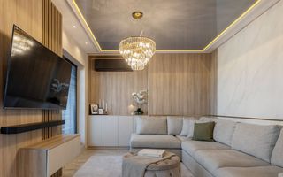 Designer penthouse lux I vedere panoramica oras I terasa jacuzii - Poză 9