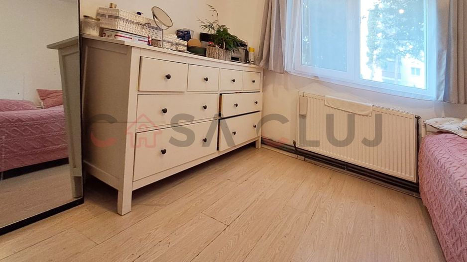 3 camere, Manastur, 51 mp. Parter Inalt , Balcon!! - Poză 6