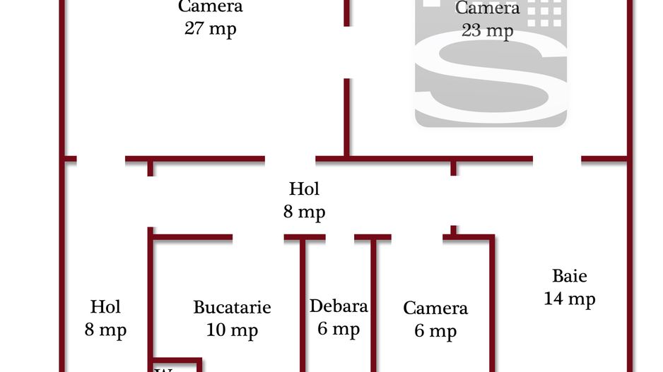 Apartament spatios 3 camere,zona medicina cu garaj si boxa - Poză 1