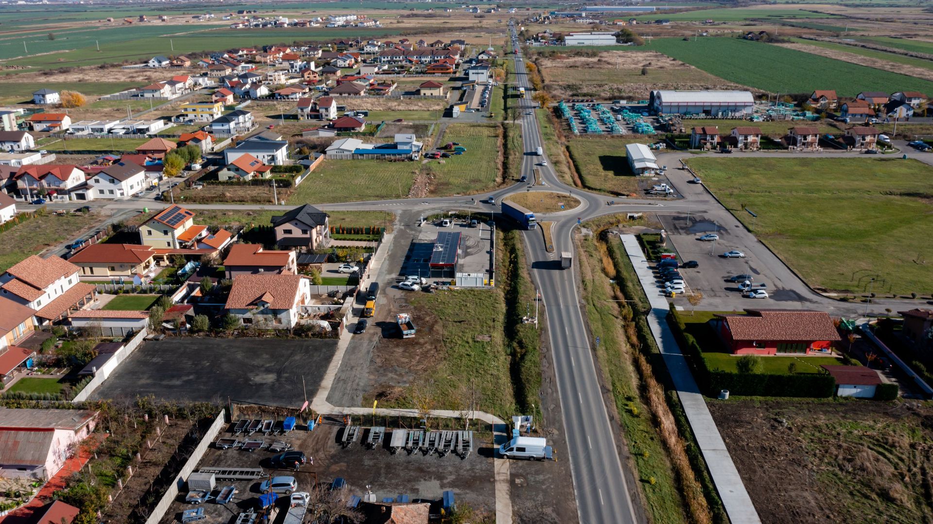 Teren intravilan pe artera principală în Săcălaz - Poză 7