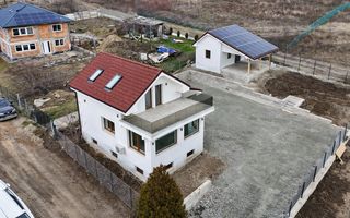 Casă la cheie în Șura Mare, cu priveliște superbă spre Sibiu și munți - Poză 2