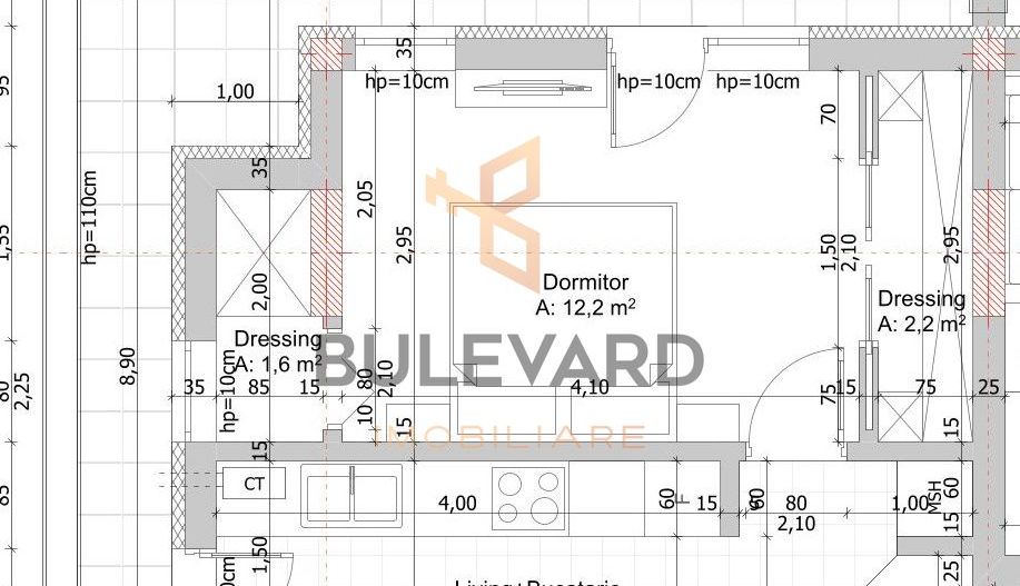 Apartament cu 2 camere+ terasa de 19 mp! - Poză 3