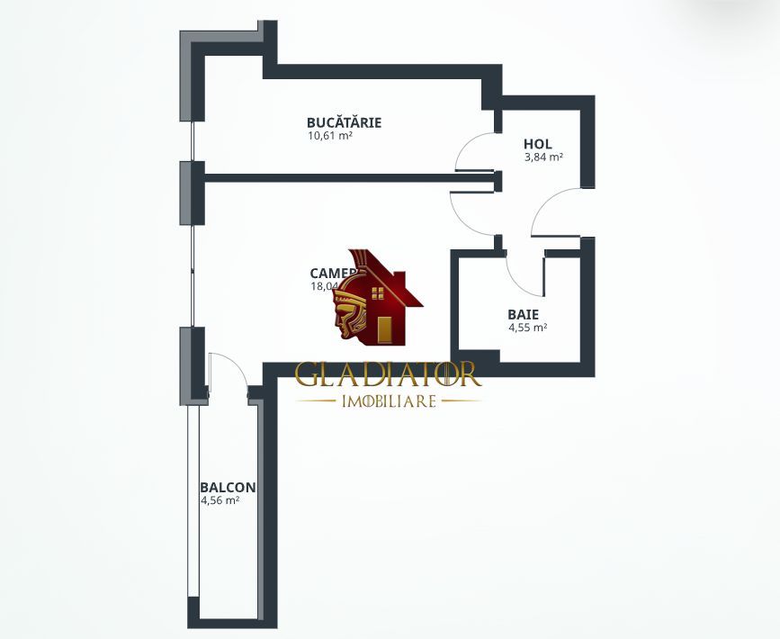 Apartament 1 camera, tip 2, direct dezvoltator, fara comision Tatarasi - Poză 4