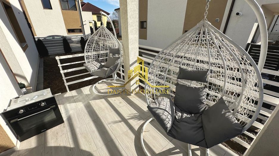 Casa individuala, 5 camere, mobilata lux, utrafinisata, Chinteni - Poză 42