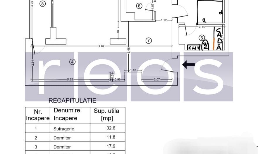 VANZARE 3 CAMERE -DECOMANDAT -2 LOC PARCARE - Poză 17