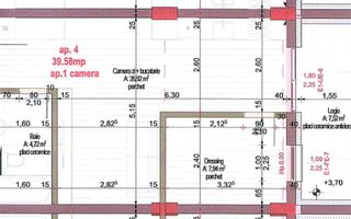 Oportunitate investitie apartament 1 camera semifinisat cartier Europa - Schiță 3