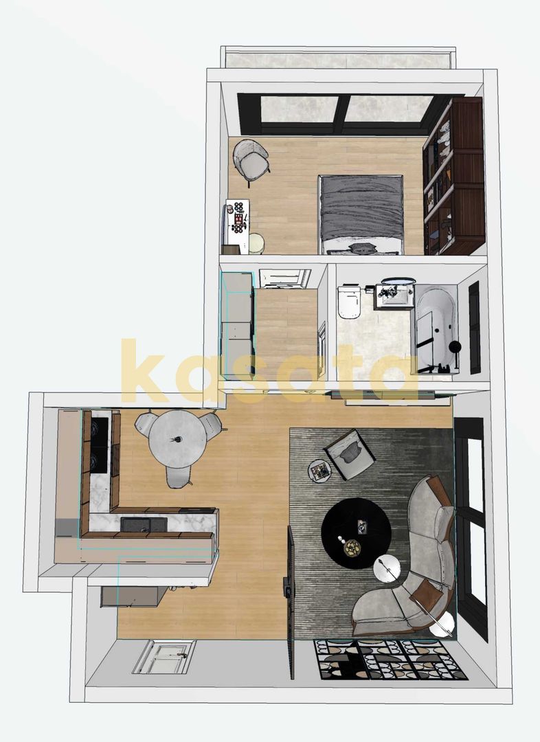 Oportunitate! Apartament 2 camere, confort sporit, zonă liniștită - Poză 7