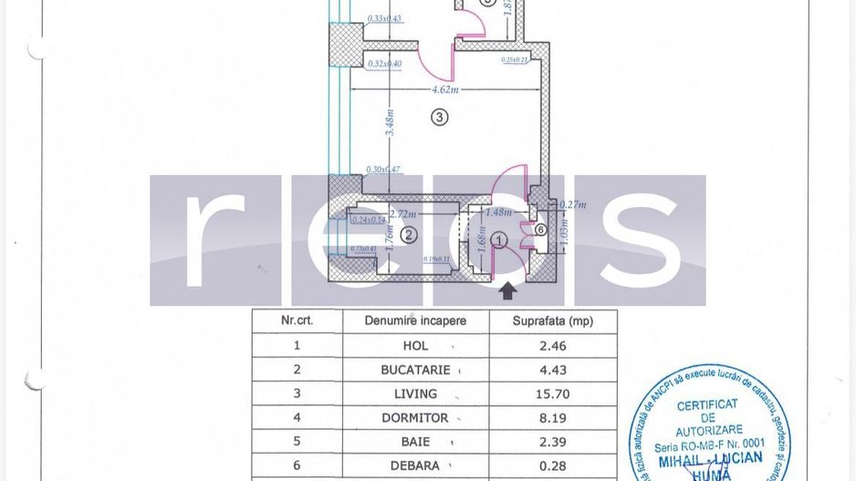 VANZARE APARTAMENT CISMIGIU ULTRACENTRAL 2 CAMERE 34MP BLOC LIRIC - Poză 10