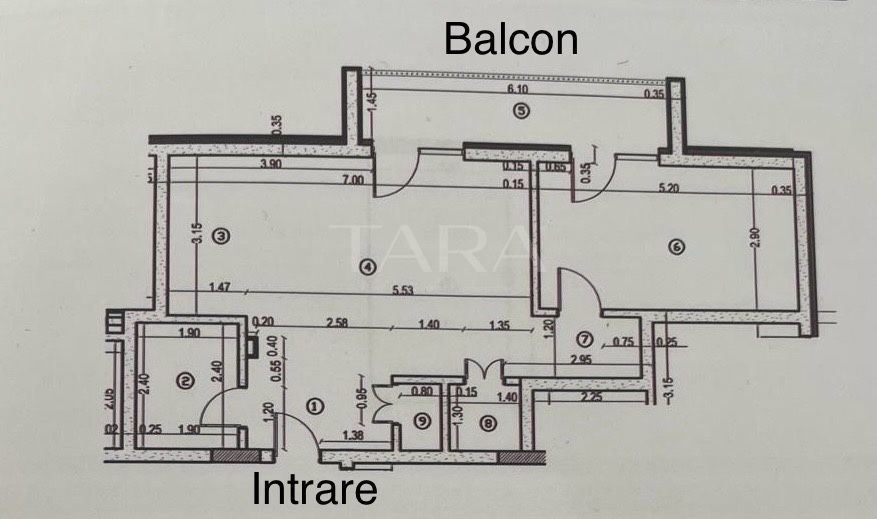 Apartament 2 camere – Baciu, zona Primăriei - Poză 1