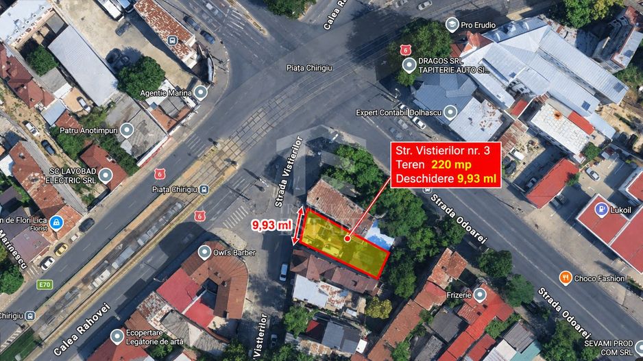 Rahova Piata Chirigiu, str. Vistierilor nr. 3, teren 220 mp de vanzare - Poză 5