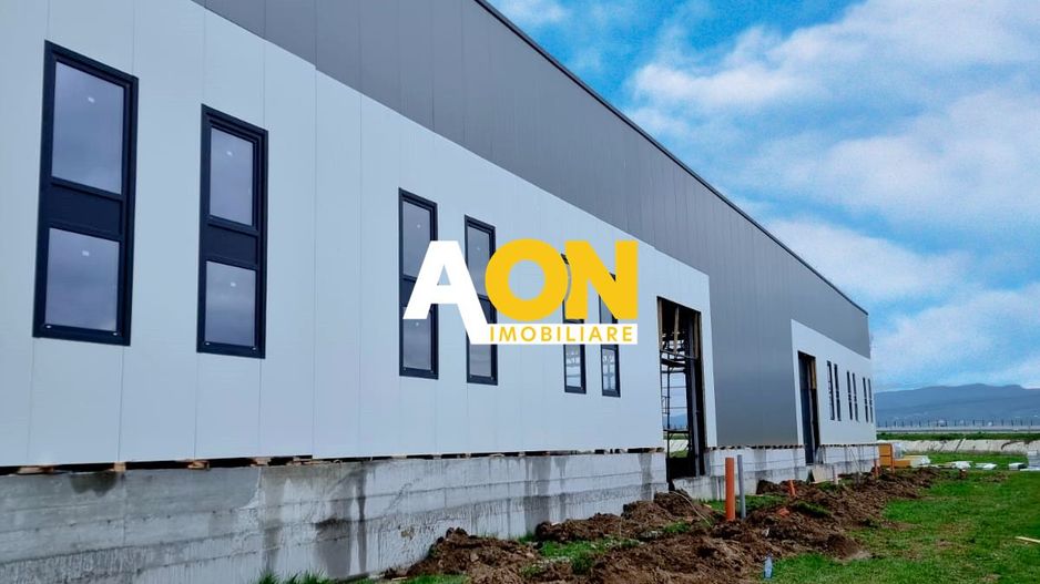 Hala industriala, 1300 mp construiti, 3000 mp teren, toate utilitatile - Poză 9