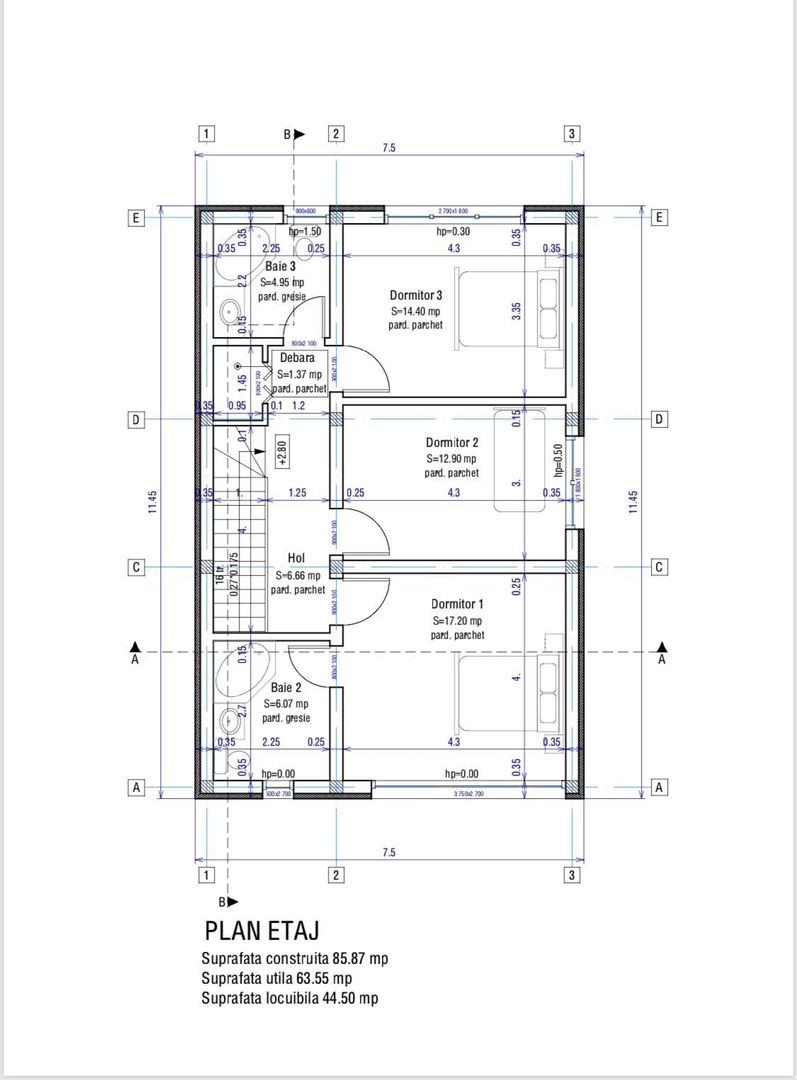 Vila LUX Parter+Etaj(stil mediteranean) in Stupini zona Plugarilor - Poză 5