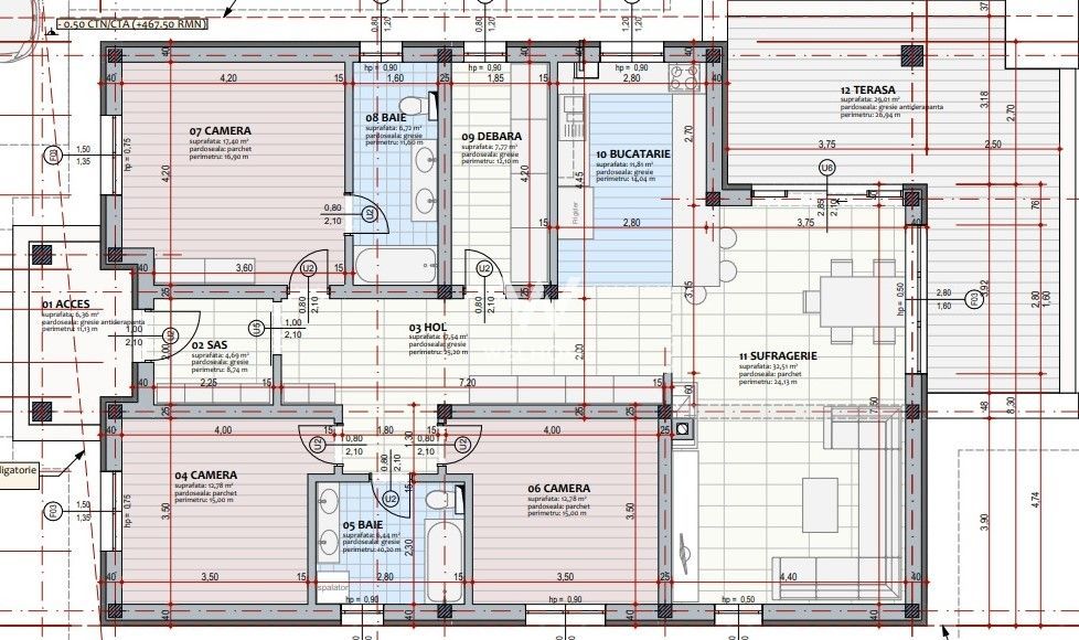 Casă individuală pe un singur nivel - Cisnădie - Schiță 15